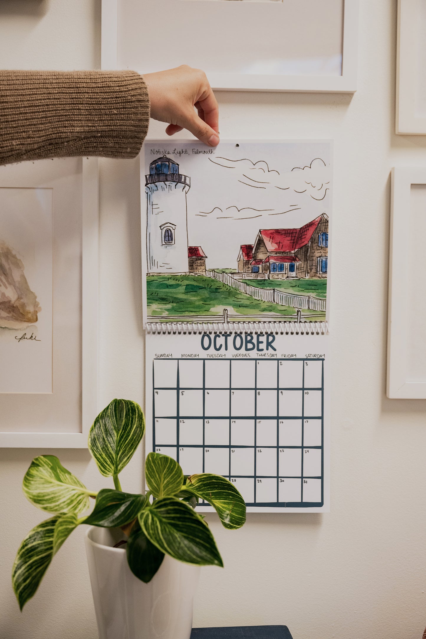 2026 Cape Cod Wall Calendar