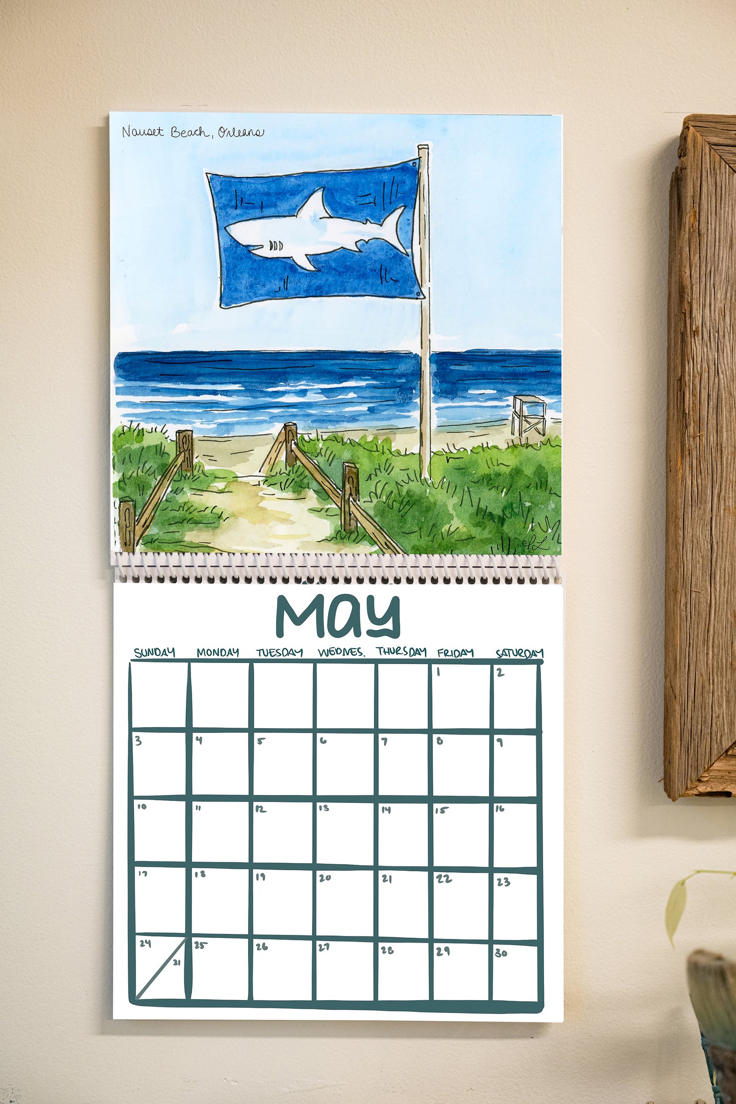 2026 Cape Cod Wall Calendar