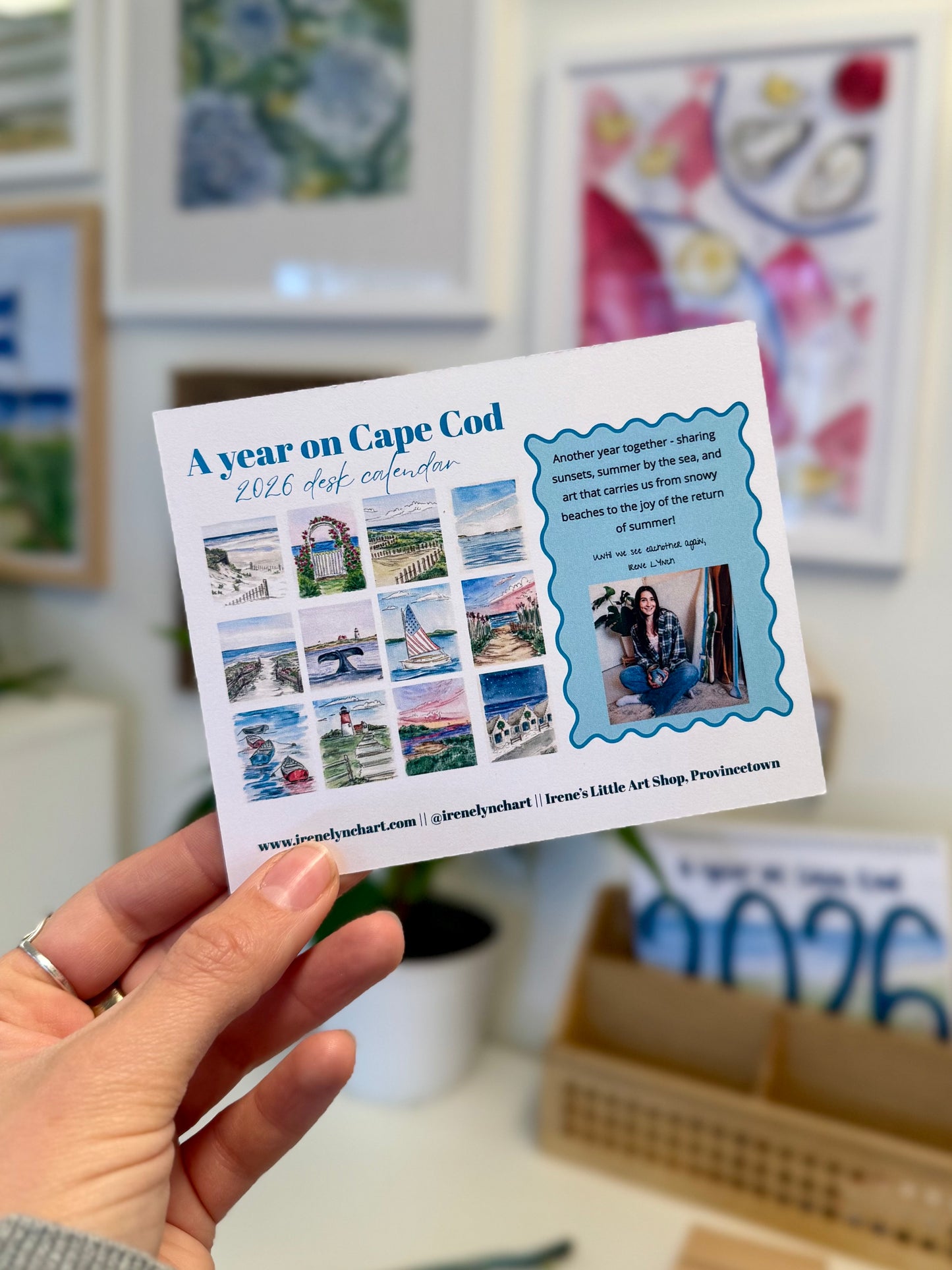 2026 Cape Cod Desk Calendar