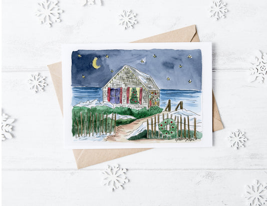 "Christmas at the Cape House" Holiday Card