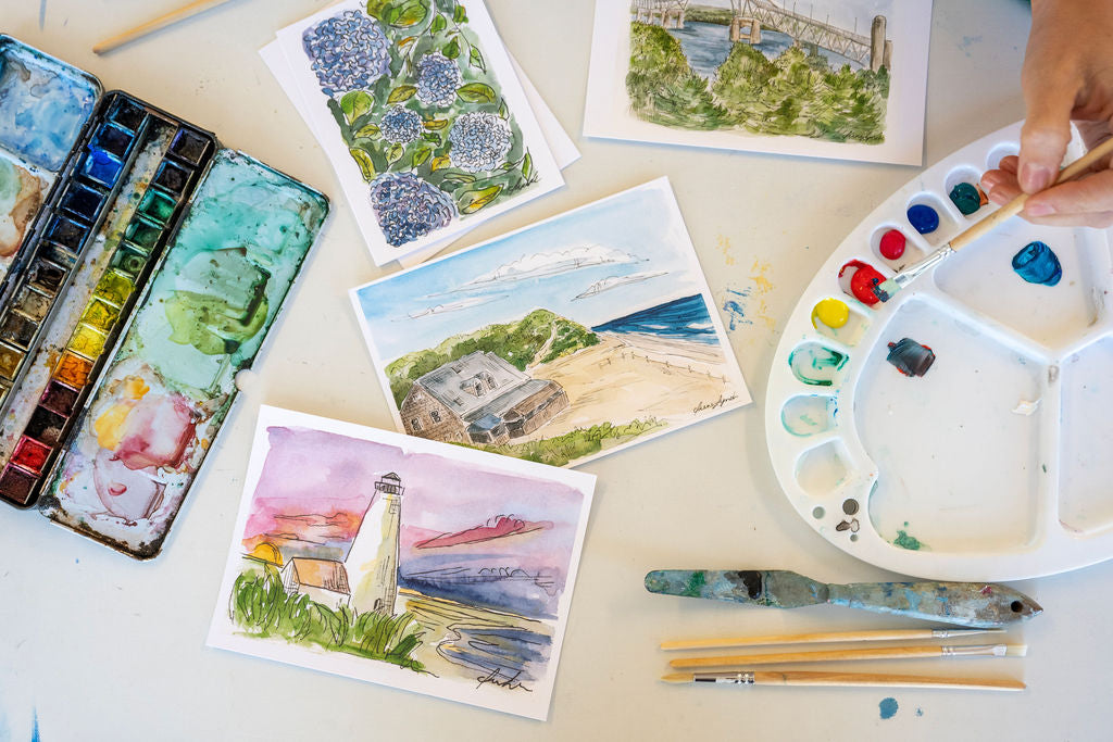 *Outer Cape* Cape Cod Art Print Collection – Bestselling Coastal Prints by Local Artist Irene Lynch