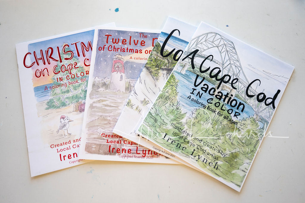 “The Twelve Days of Christmas on Cape Cod” A Coloring Book For All Ages