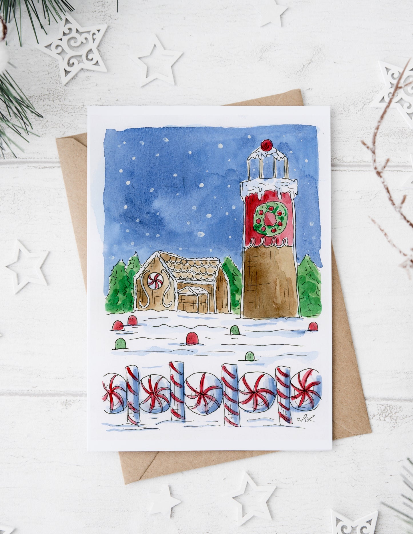 "‘Twas the Night Before Christmas" – *2025* Cape Cod Holiday Card Box Set - wholesale