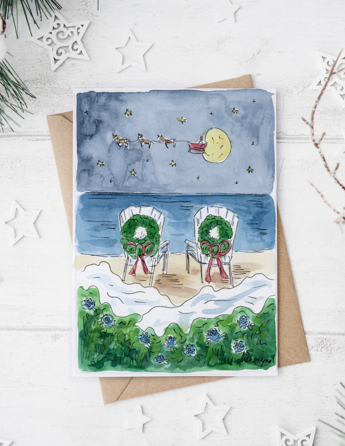 "You, Me, and the Frozen Sea" Holiday Card