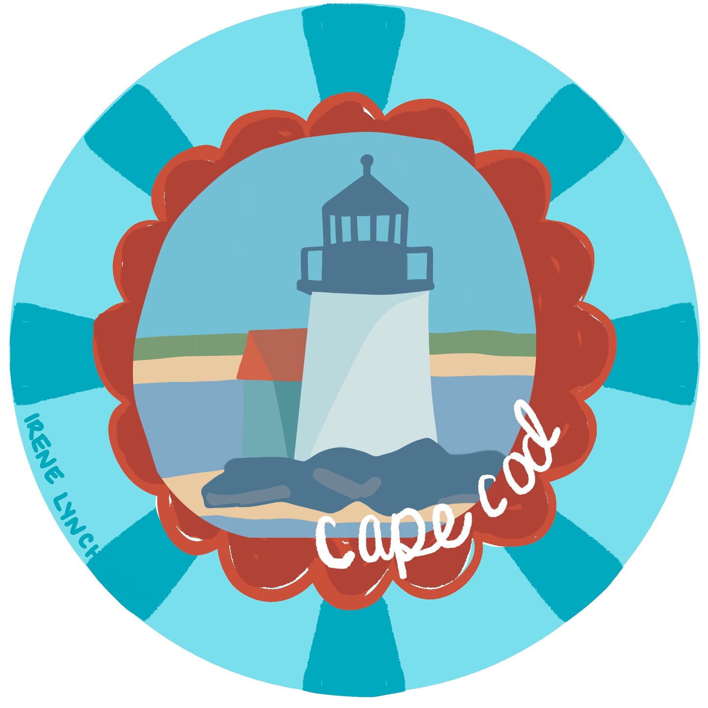 Nobska Lighthouse Coaster