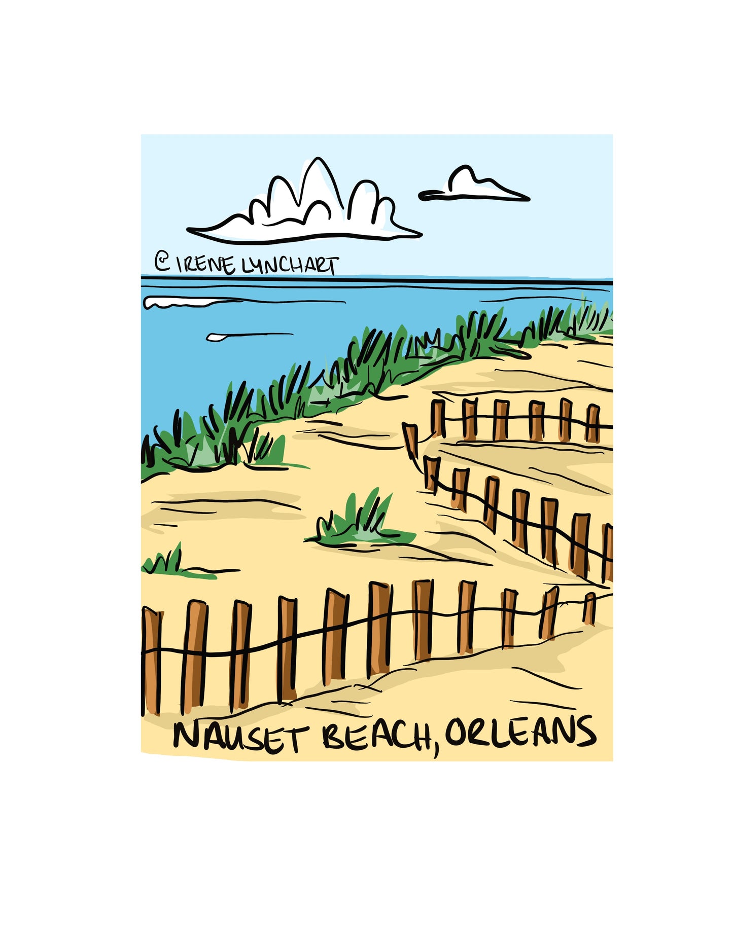 Nauset Beach Sticker