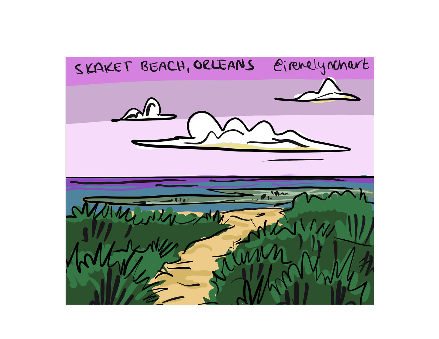 Cape Cod Towns and Beaches - Sticker Bundles