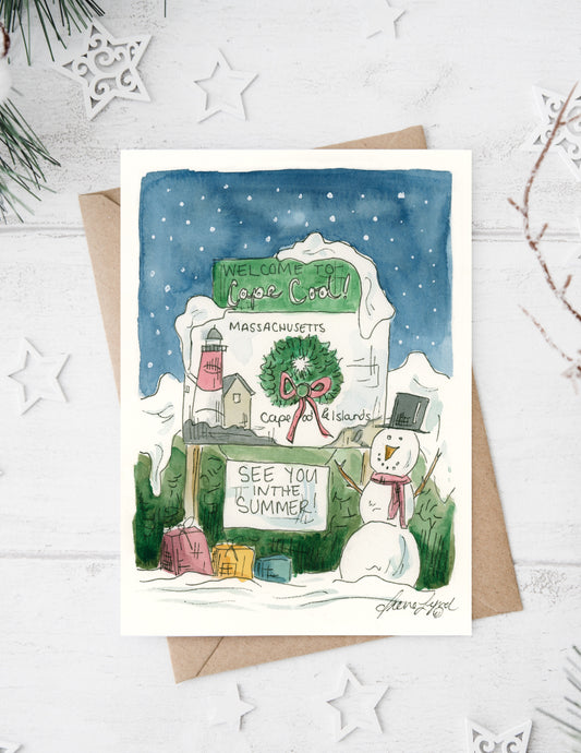 "See You in the Summer!" Holiday Card