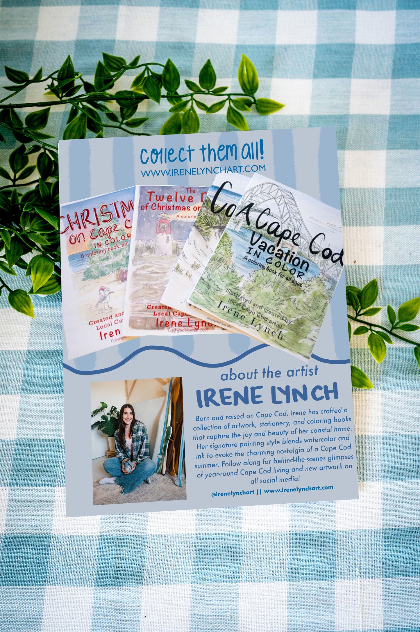 Explore 13 Cape Cod towns in this charming stamp-style coloring book! A perfect gift or keepsake for kids, adults, travelers, and Cape lovers of all ages.