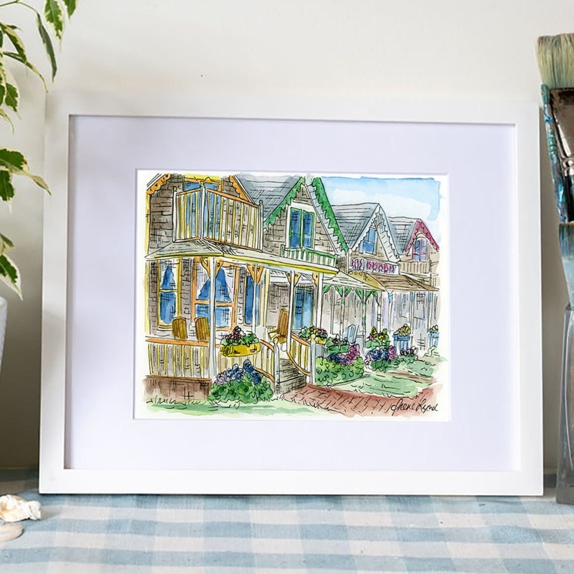 The Gingerbread Houses on Martha's Vineyard