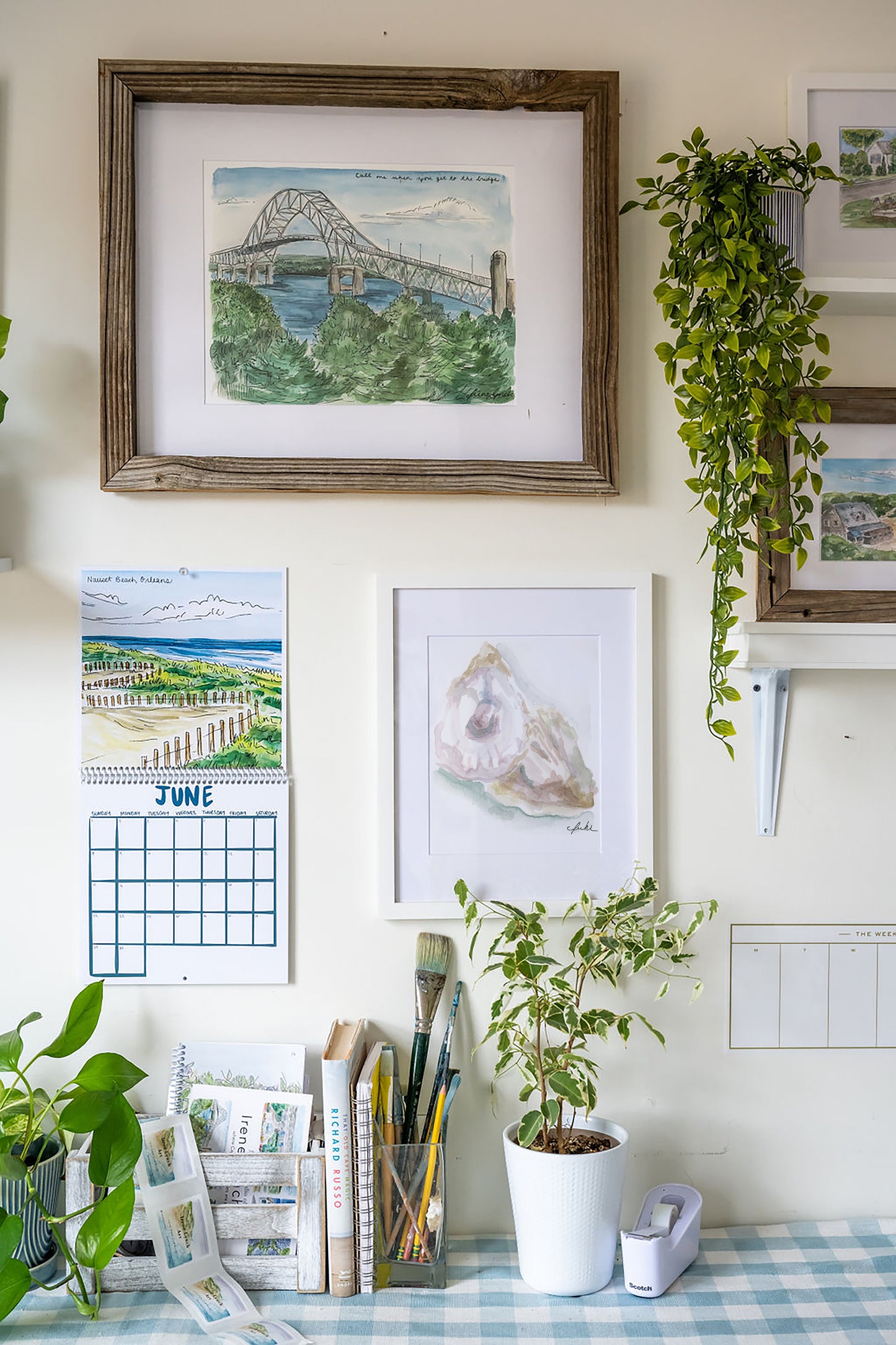 Watercolor Oysters