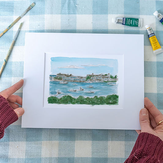 harwich wychmere cape cod art print