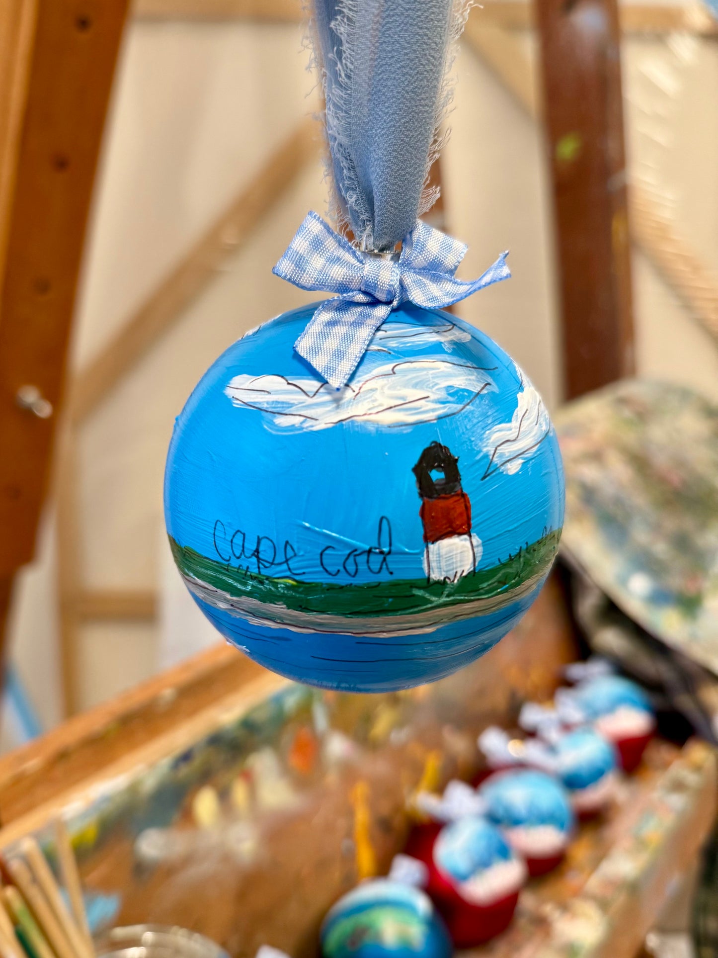 Sailing By Nauset Light Bauble