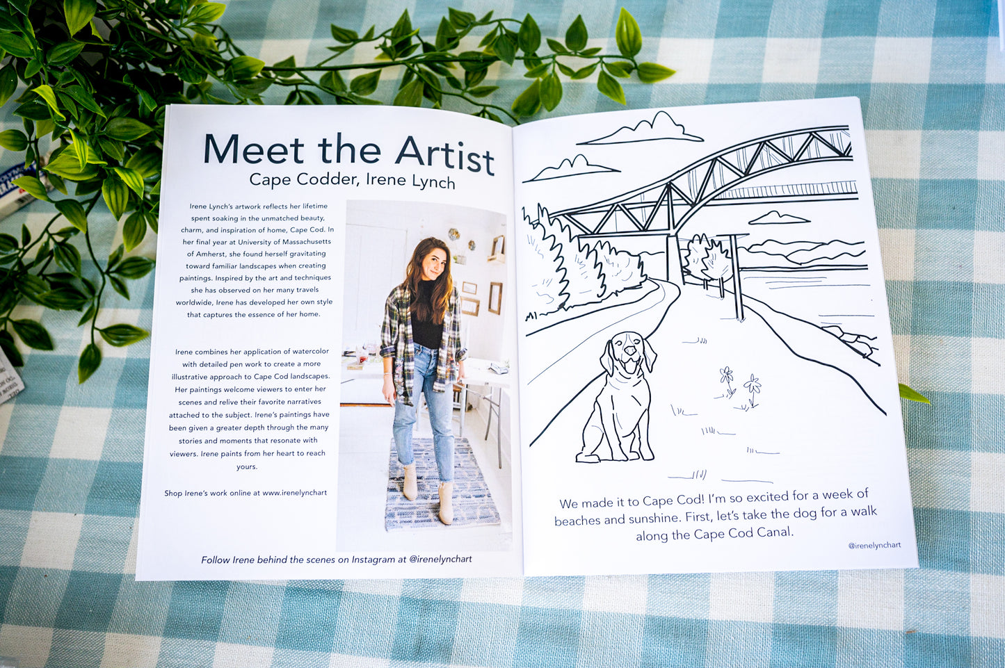 "A Cape Cod Vacation In Color" A Coloring Book for All Ages