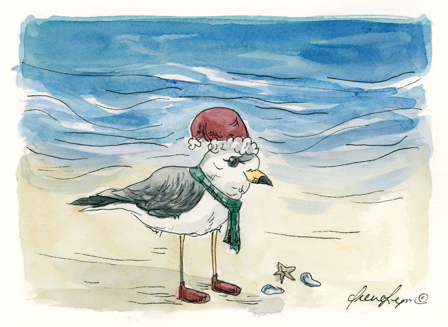"Holidays on Cape Cod" Holiday Card Box Set
