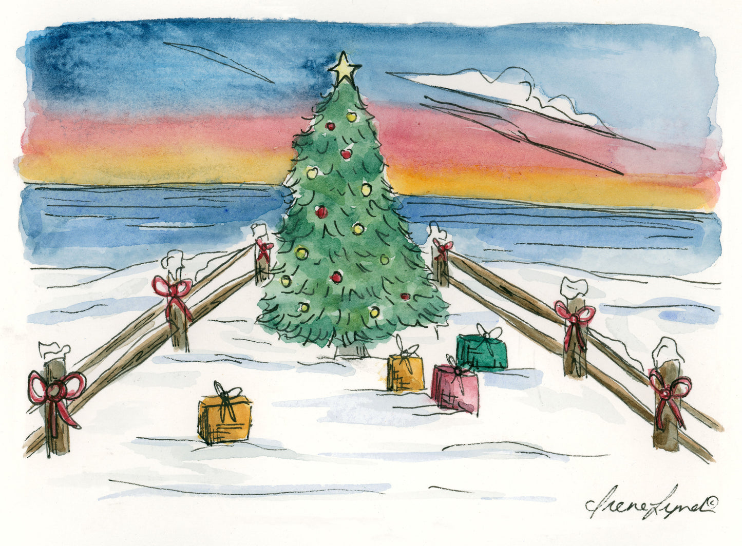 "Snow Days on Cape Cod" Holiday Card Box Set