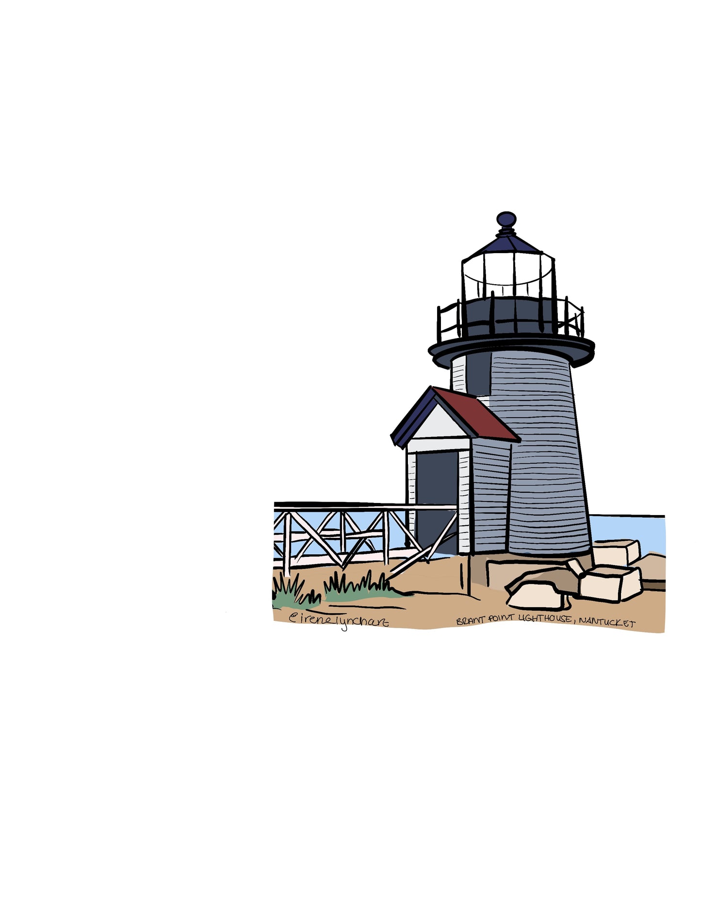 Cape Cod Lighthouse Sticker Bundle