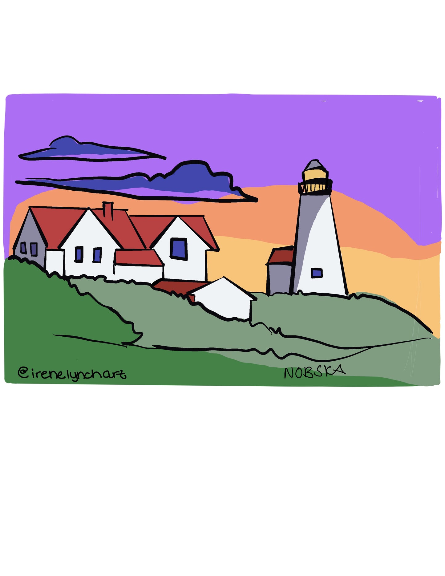 Cape Cod Lighthouse Sticker Bundle