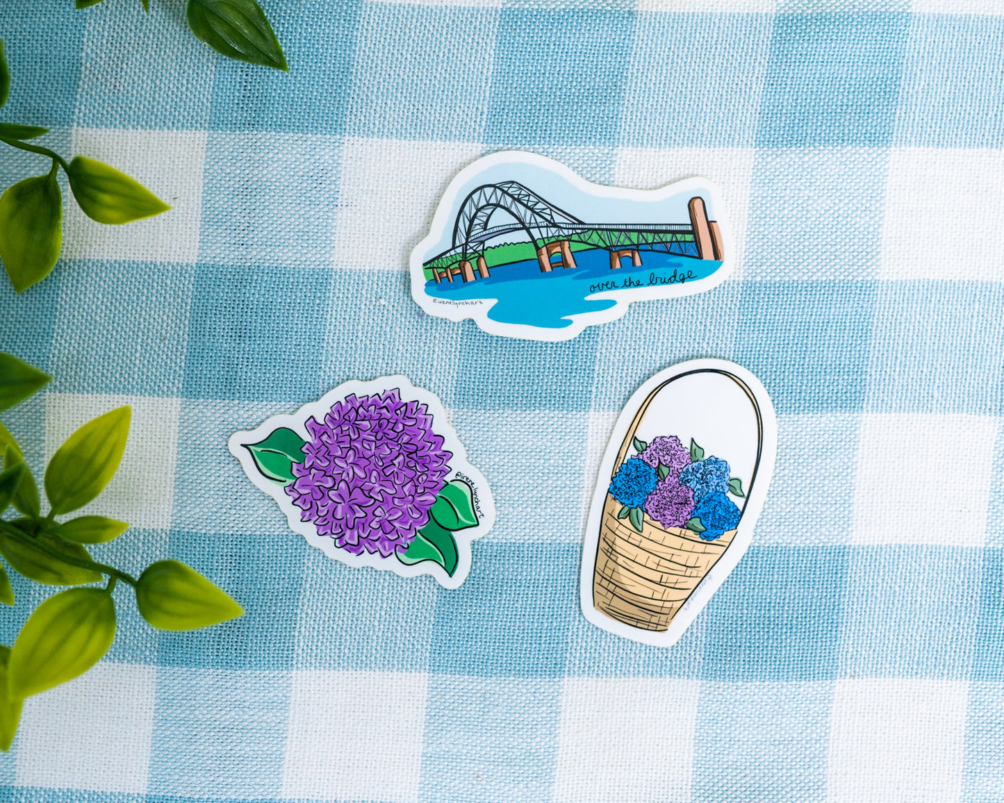 Hydrangea Sticker