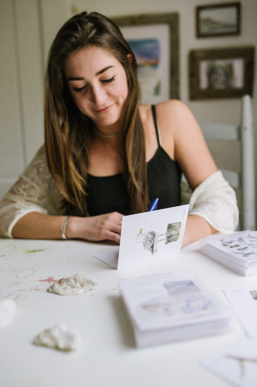 Hydrangea notecards