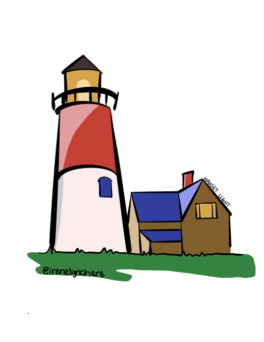 Nauset Lighthouse Sticker