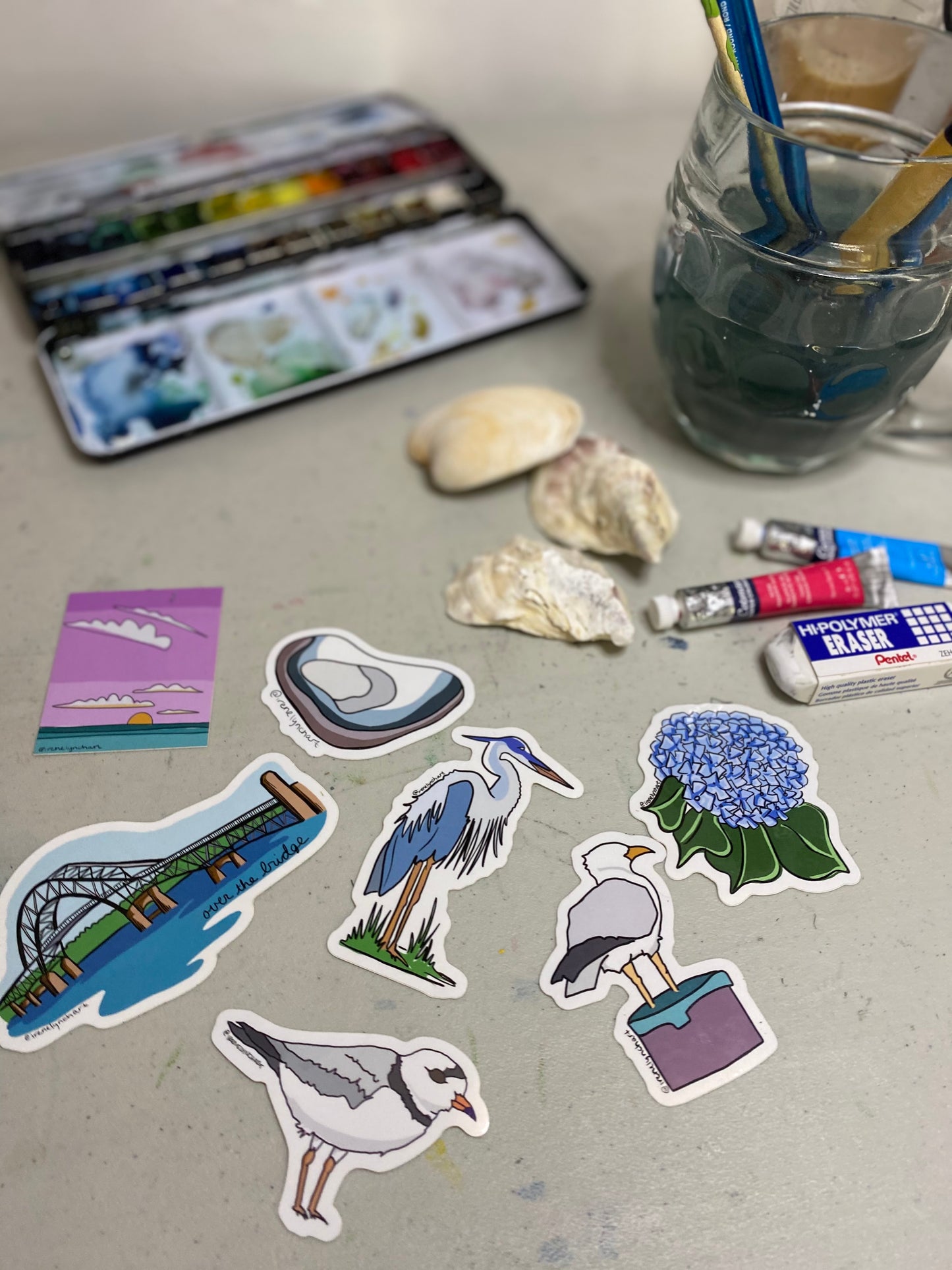 “Over The Bridge” Sticker