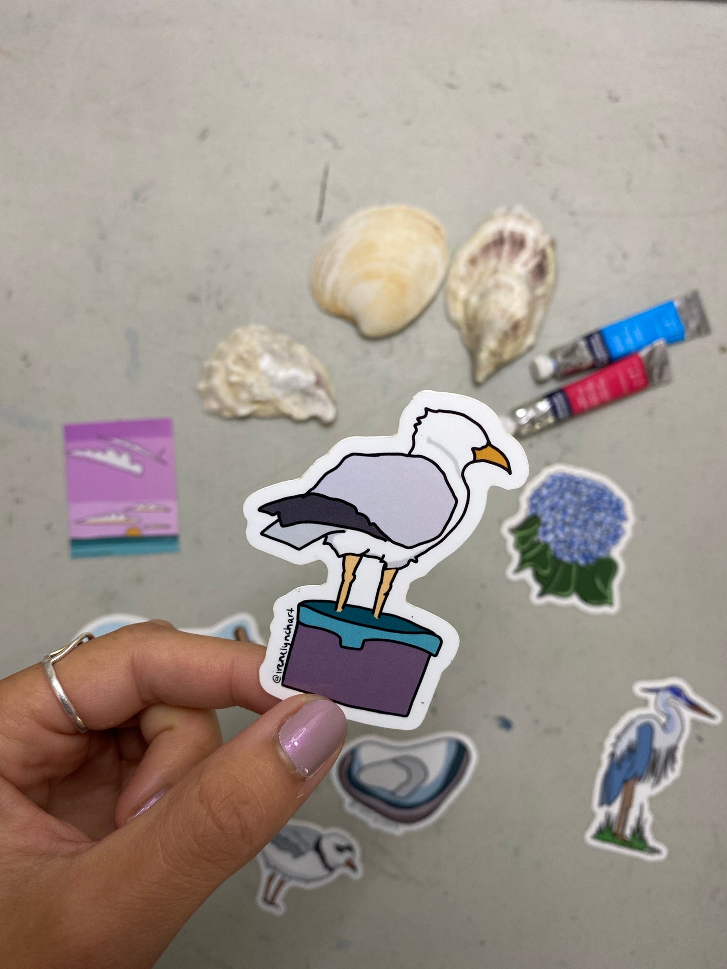 Seagull Sticker
