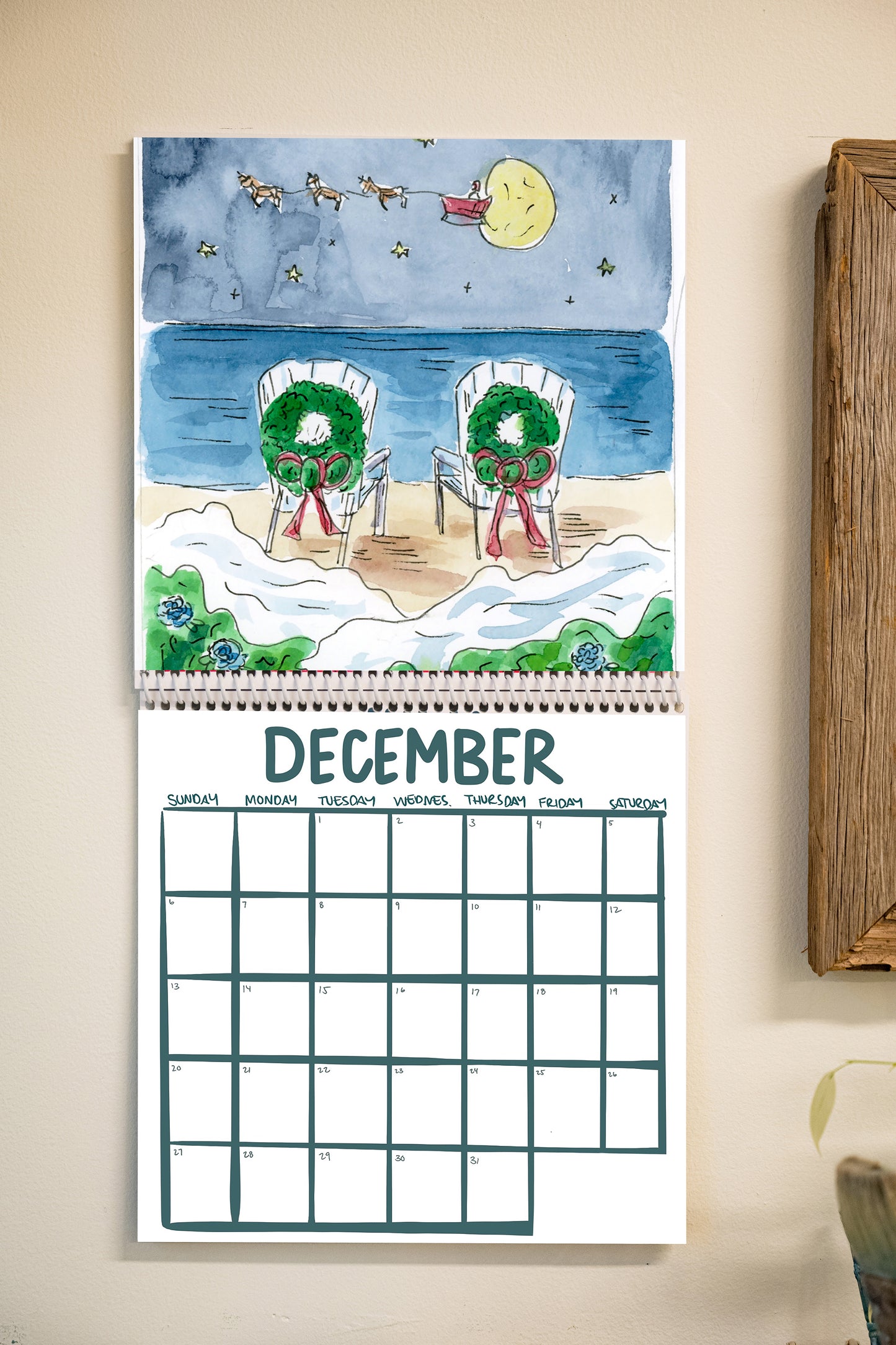 2026 Cape Cod Wall Calendar