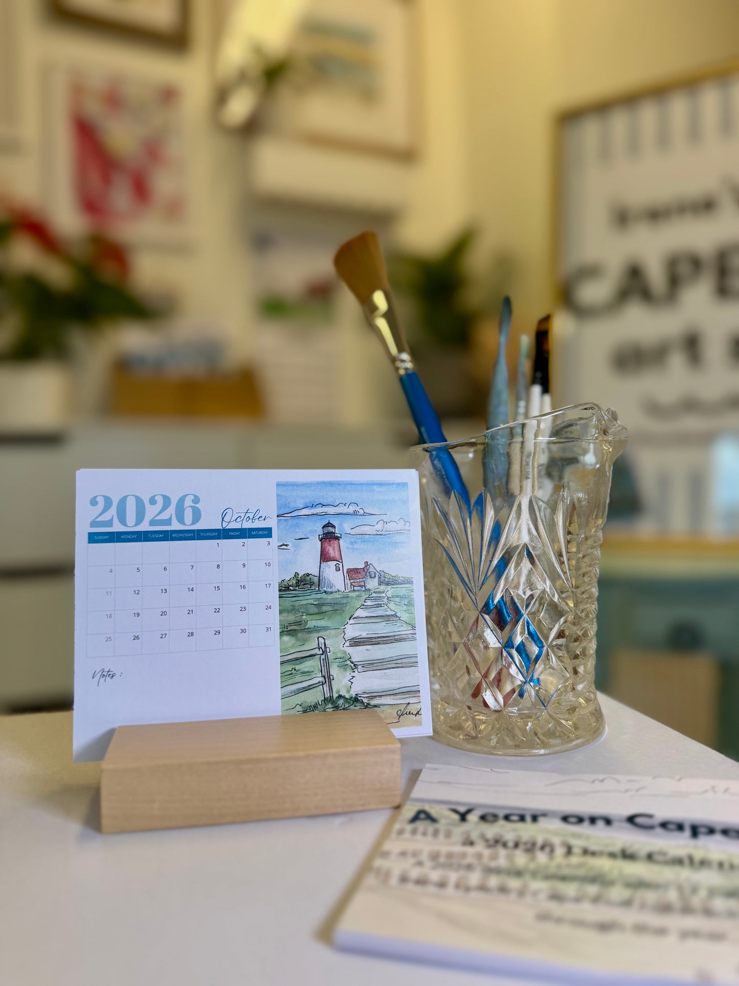 2026 Cape Cod Desk Calendar
