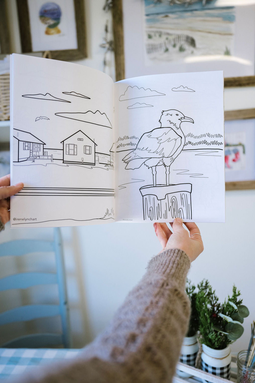 “Cape Cod in Color” A Coloring Book For All Ages