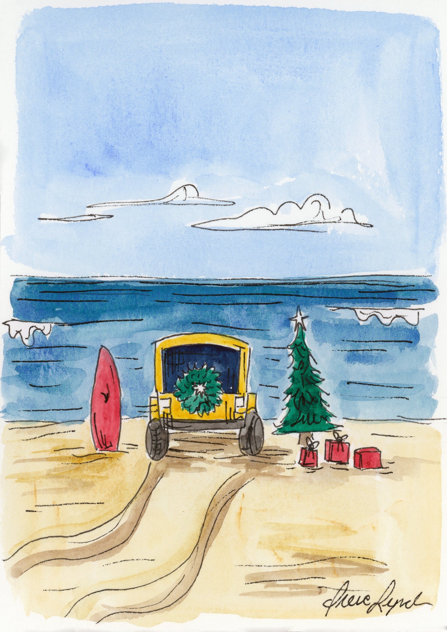 **New 2023 Collection** "A Cape Cod Holiday" Holiday Card Box Set