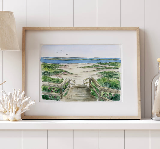 Chatham light beach watercolor
watercolor art prints
cape cod paintings