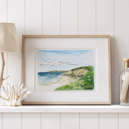 Herringbrook beach watercolor
watercolor art prints
cape cod paintings
Provincetown