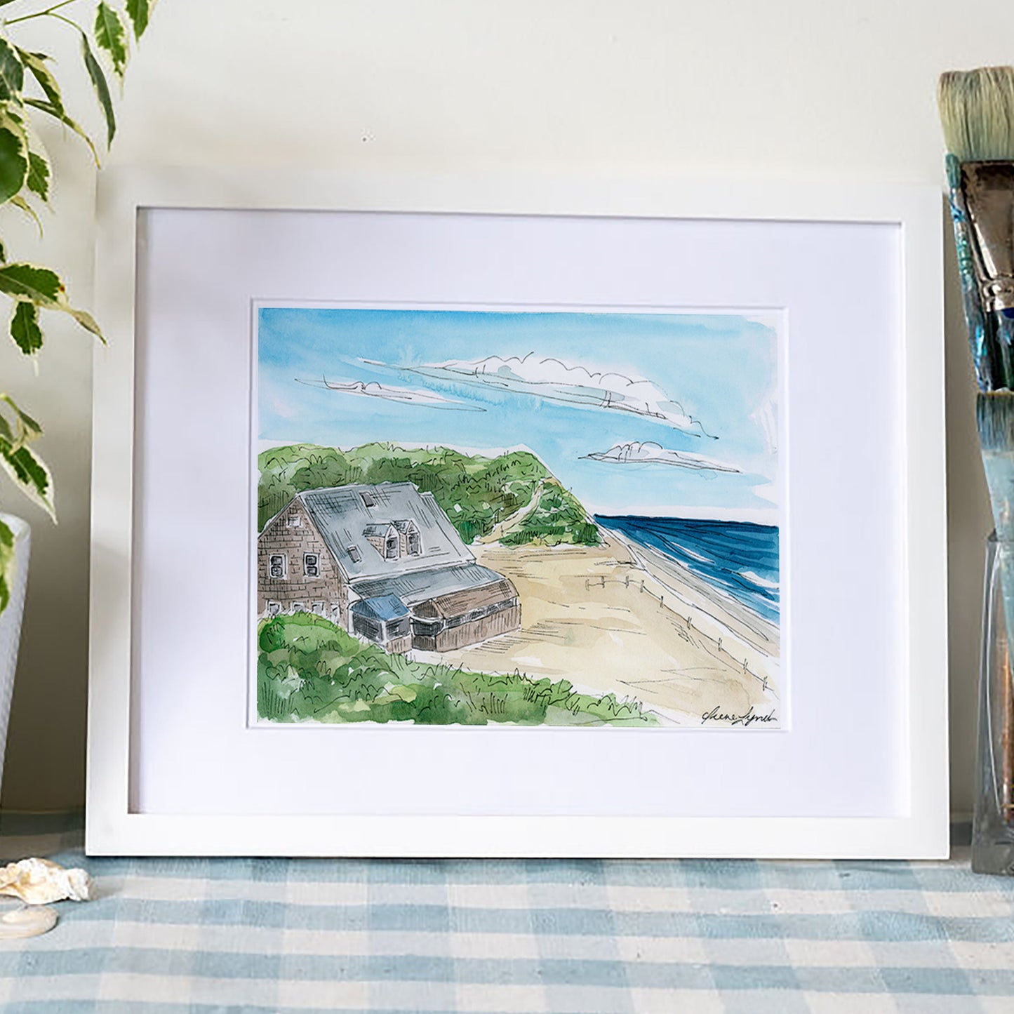 Wellfleet Beachcomber Cape Cod Art Print