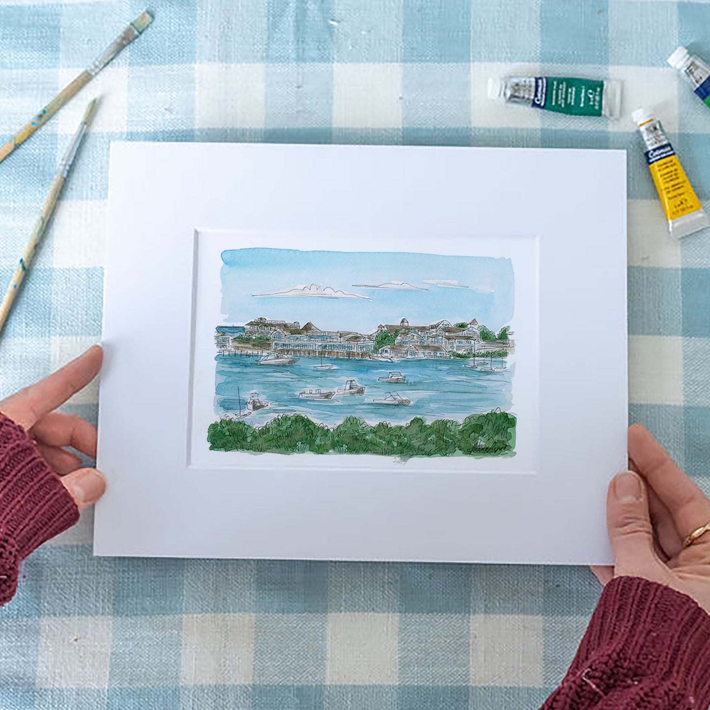 harwich wychmere cape cod art print