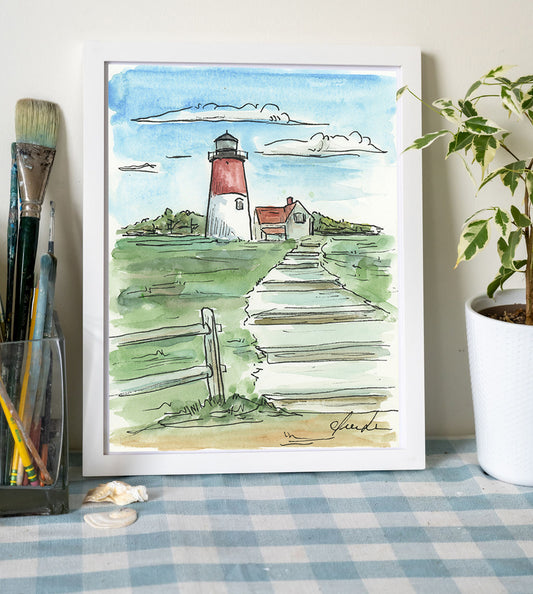 Eastham's Favorite Lighthouse - Nauset Light