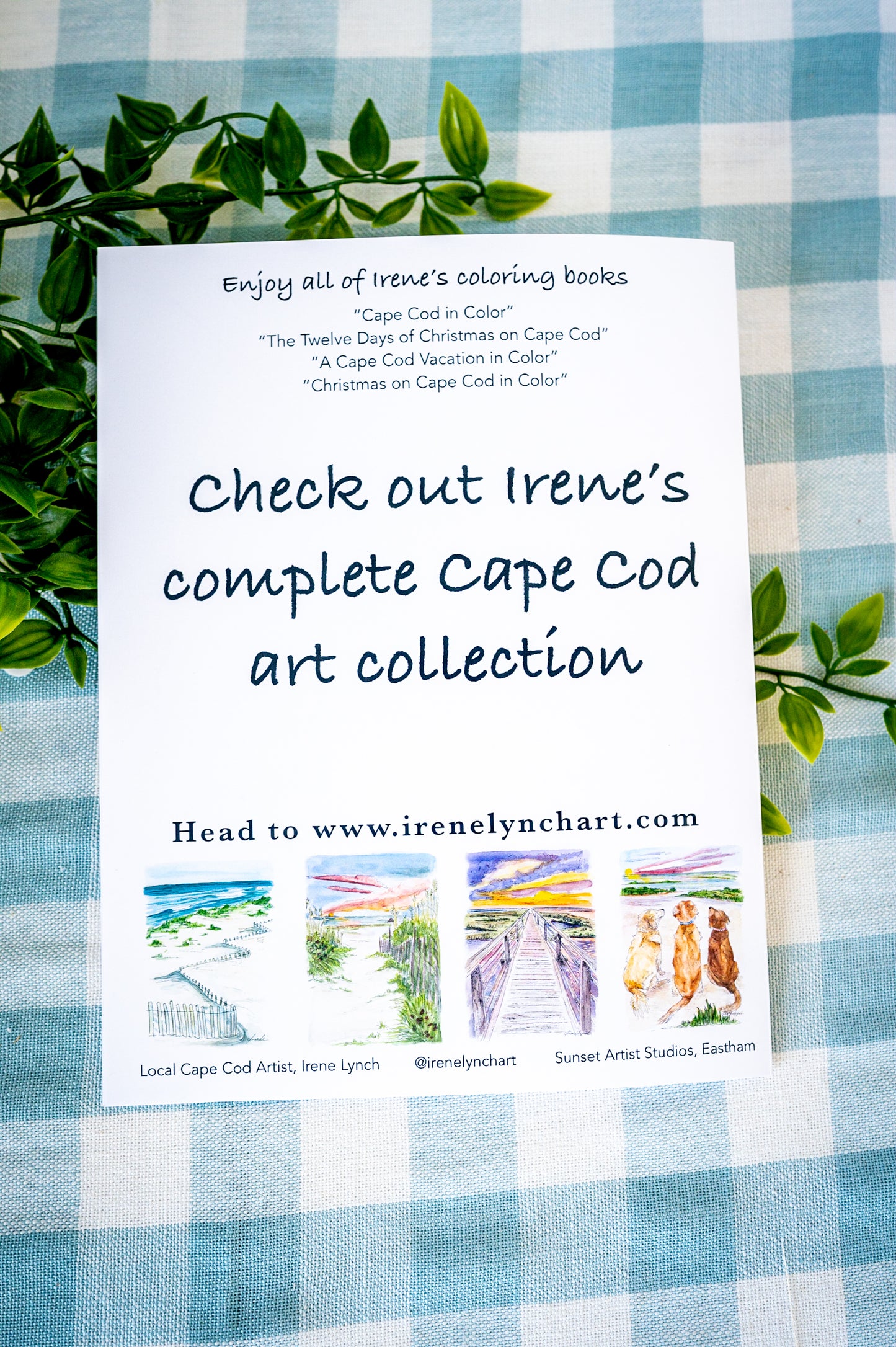 “Cape Cod in Color” A Coloring Book For All Ages