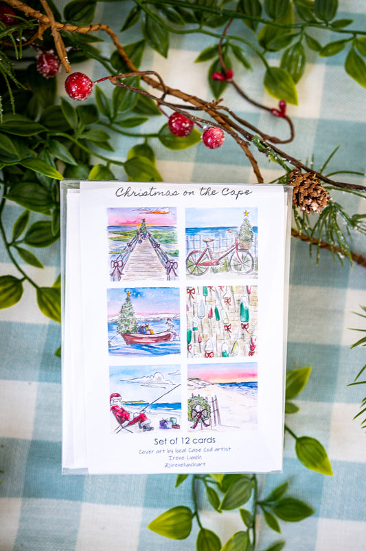 "Christmas on the Cape" Holiday Card Box Set - Wholesale