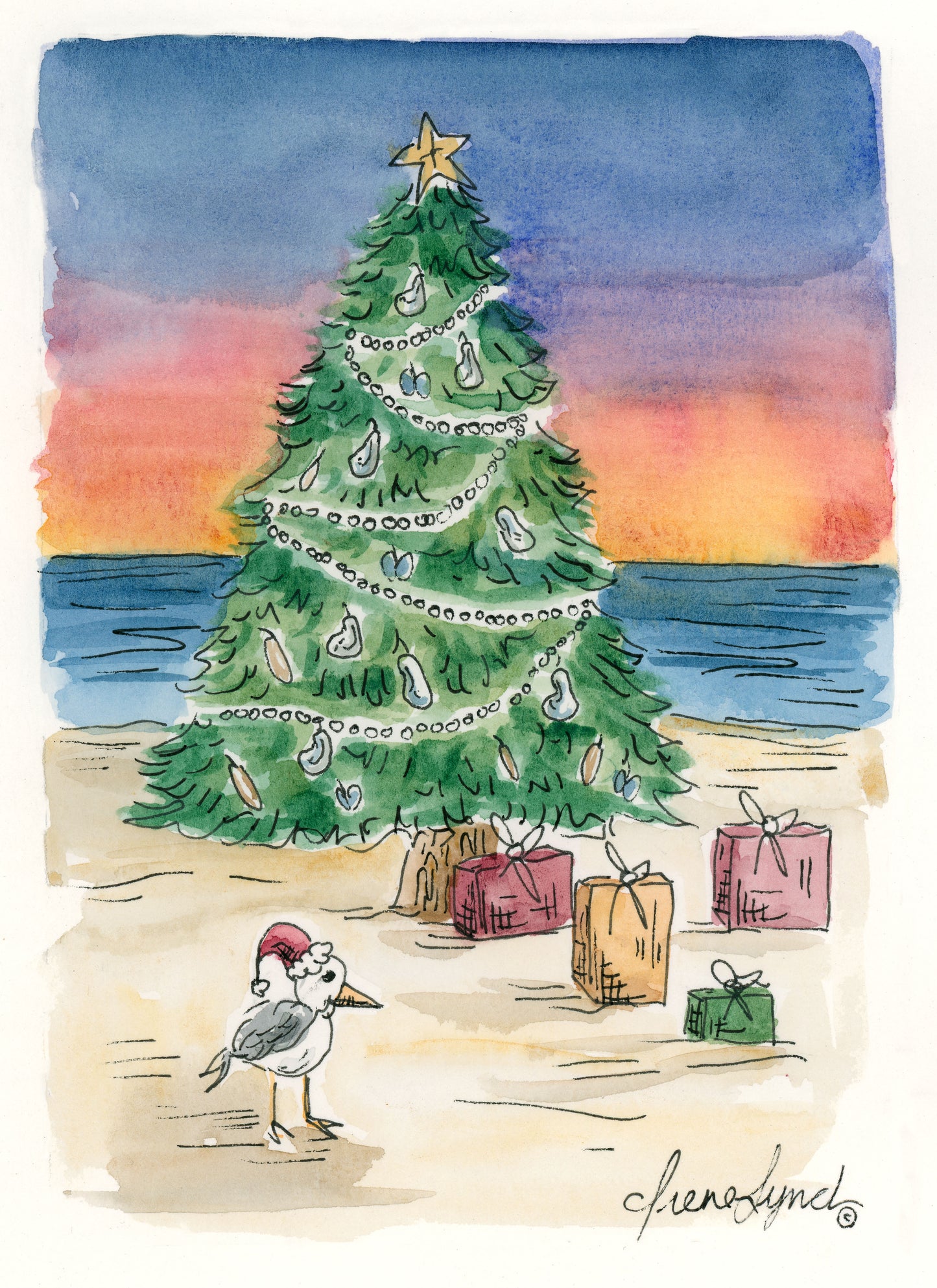 ORIGINAL "A Very Merry Cape Cod Christmas"