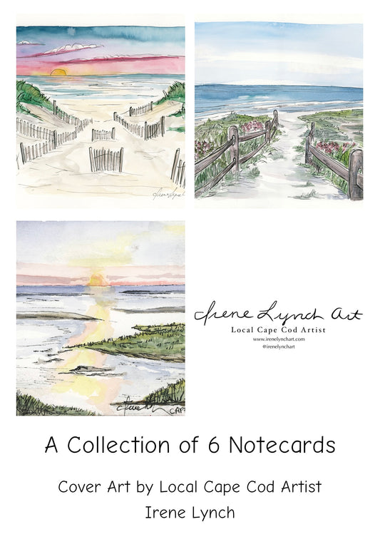 Summer Sunsets - Pack of 6 Notecards