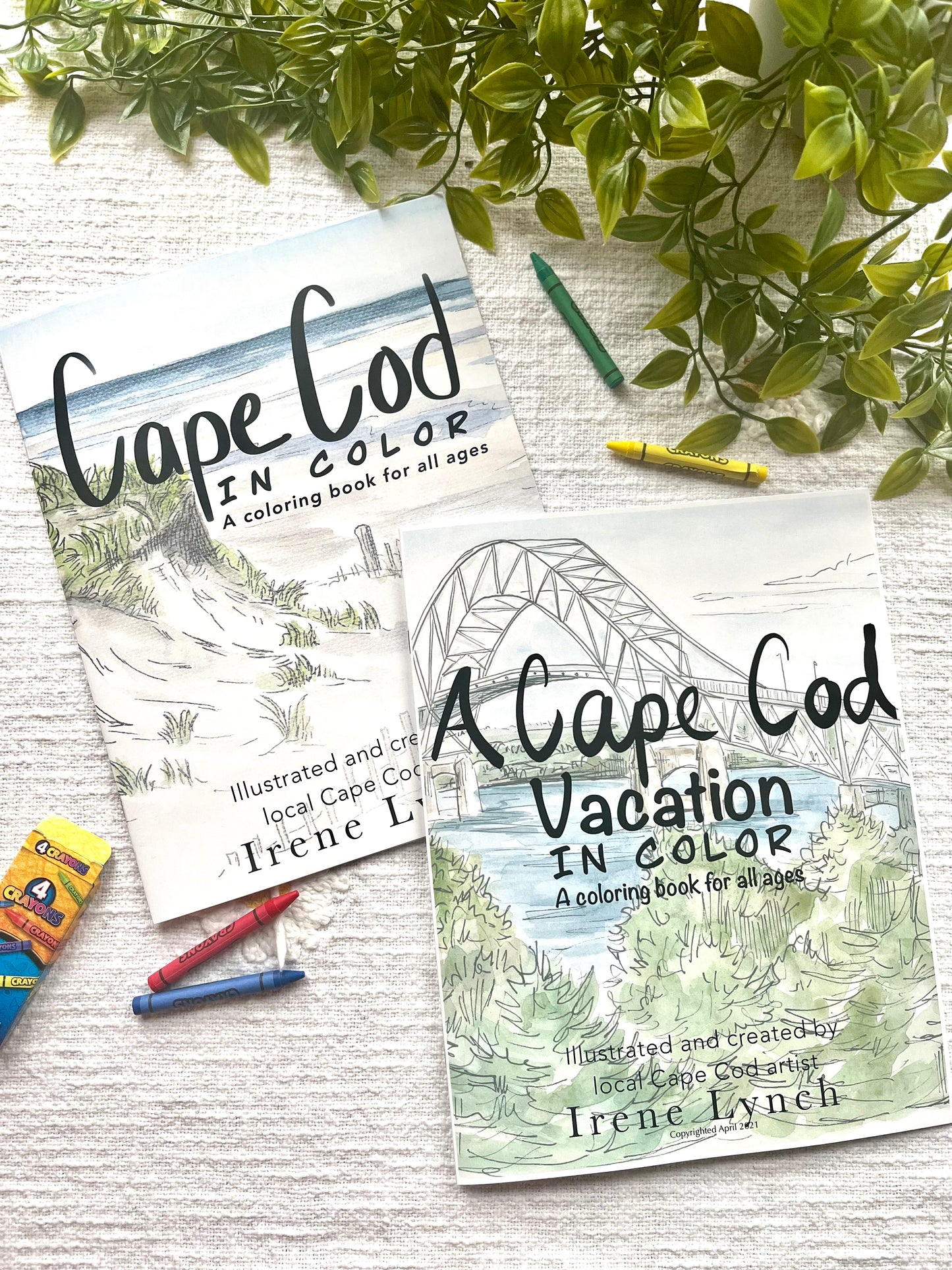 “Cape Cod in Color” A Coloring Book For All Ages