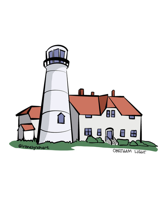 Chatham Lighthouse Sticker