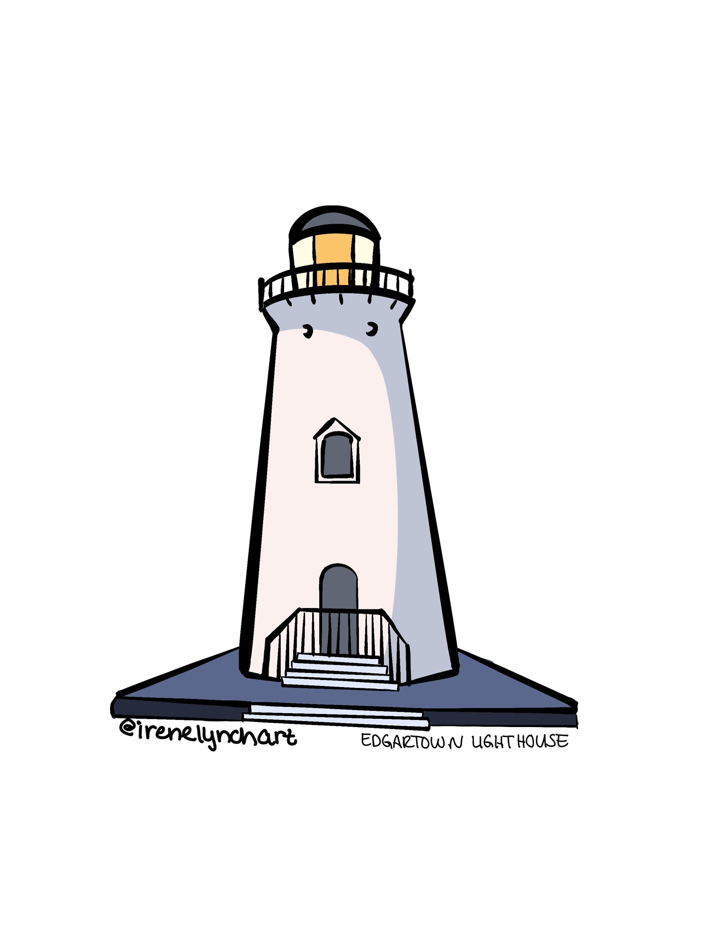 Edgartown Lighthouse Sticker