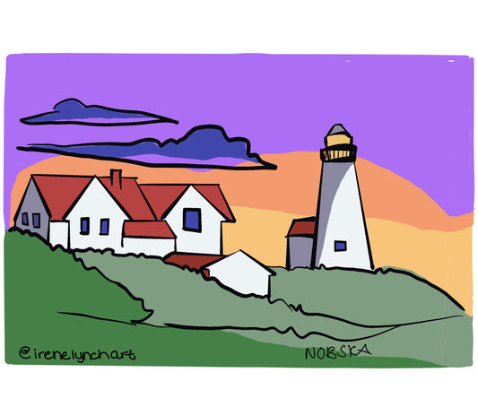 Nobska Lighthouse Sticker