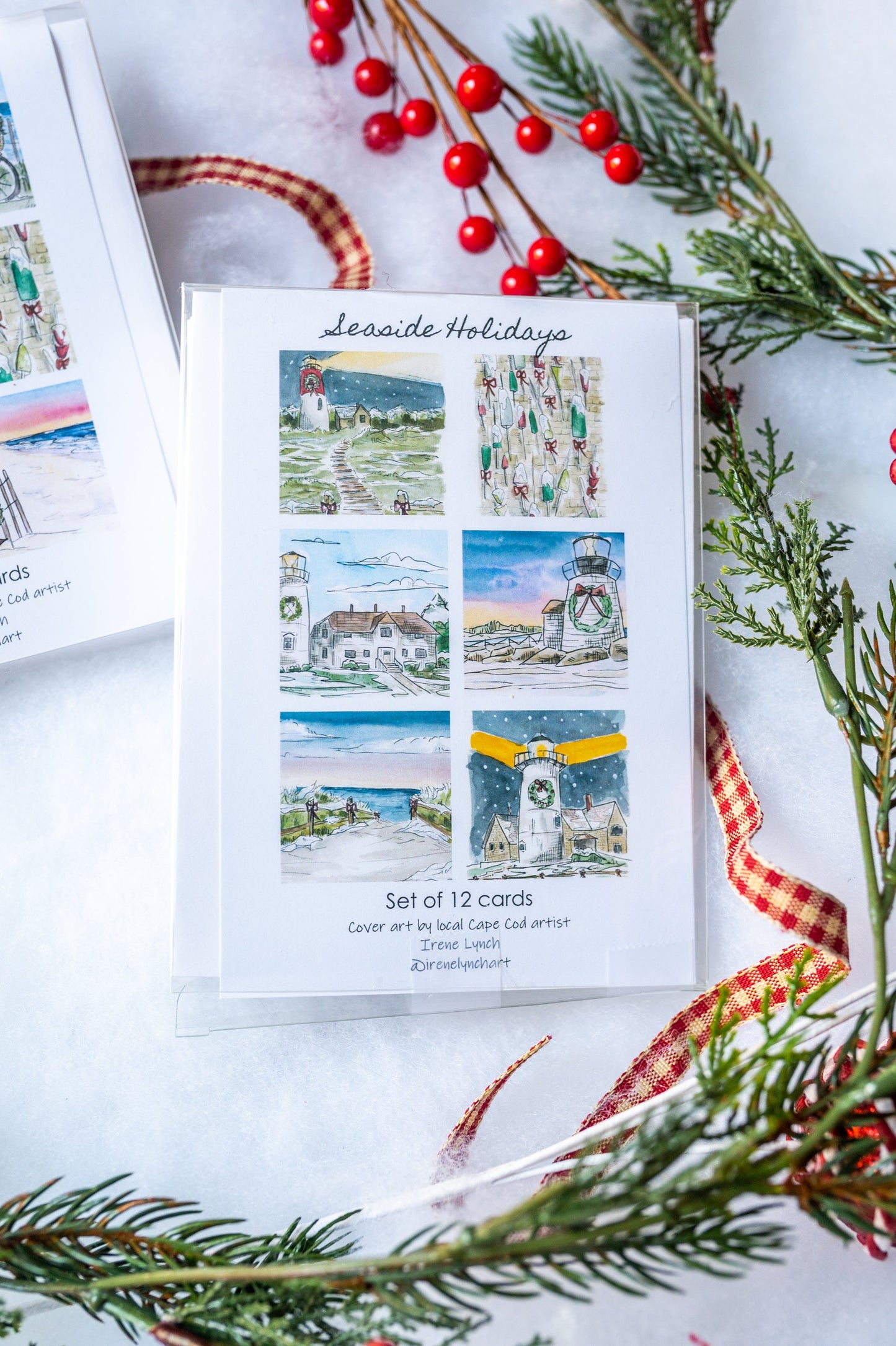 "Seaside Holidays" Holiday Card Box Set - Wholesale