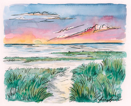 Skaket Beach Sunset - original